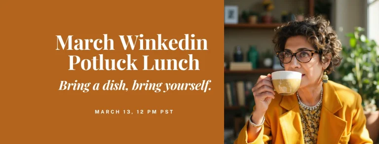 WinkedIn Monthly Lunch hosted by Alpana Aras