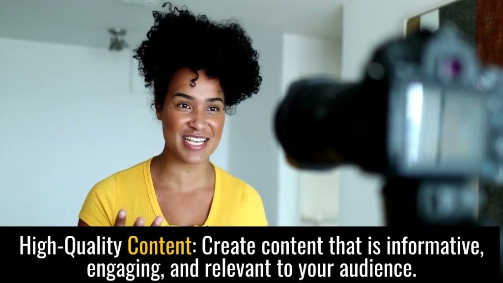 Content creator recording a marketing video to create engaging content that helps convert website visitors into customers.