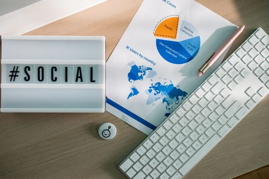 ai social media dashboard digital marketer reviewing automation tools